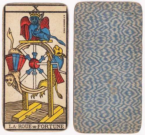 Ruota della fortuna tarot - fortuna,